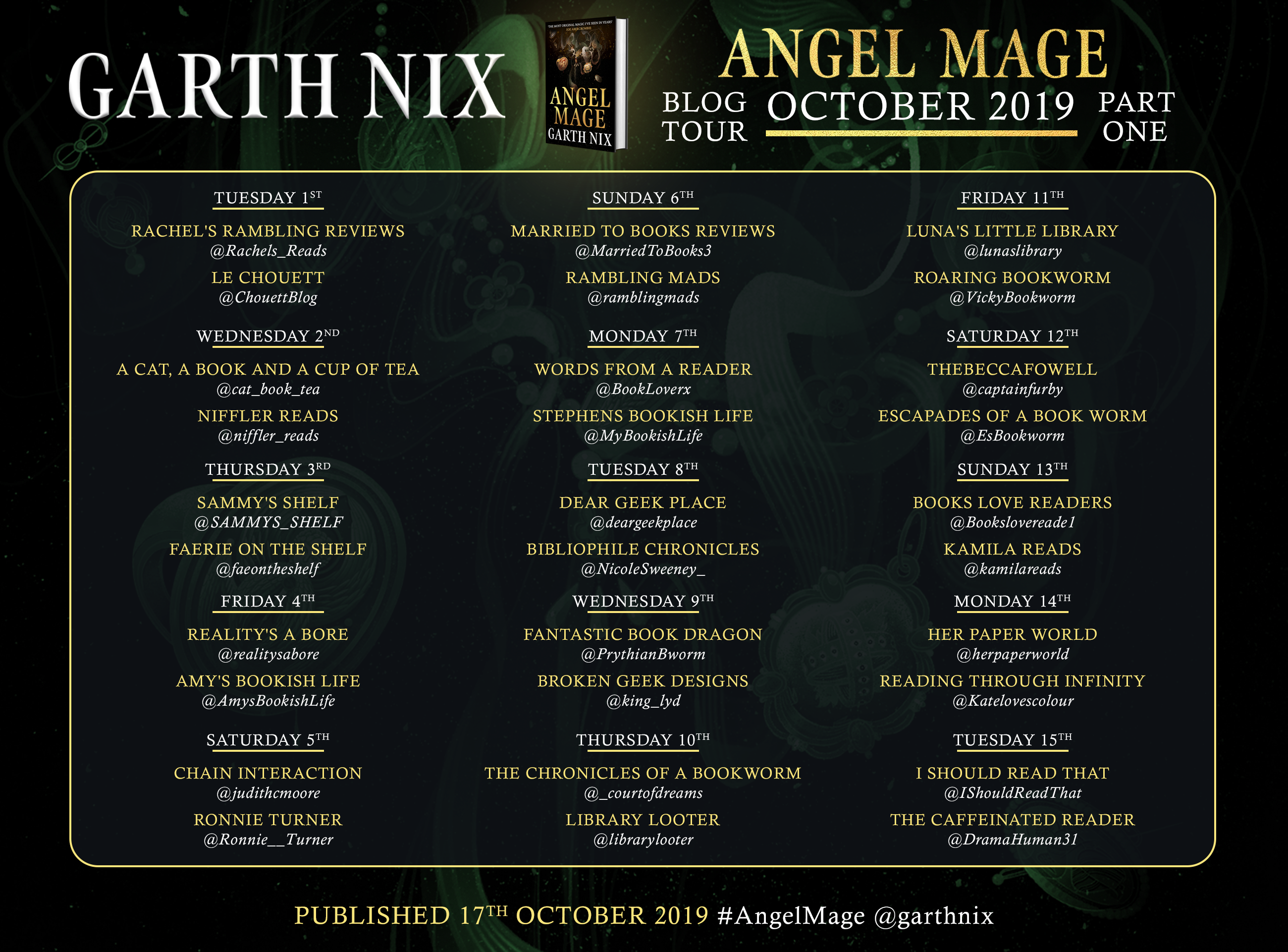 ANGEL MAGE BLOG TOUR PART 1